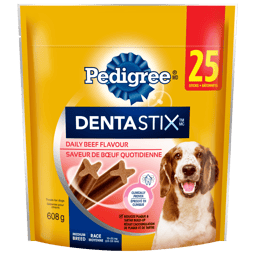PEDIGREE® DENTASTIX™ ORAL CARE BEEF FLAVOUR MEDIUM DOG TREATS image