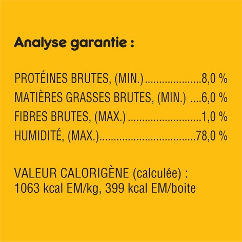 NOURRITURE HUMIDE POUR CHIENS ADULTES PEDIGREE(MD) REPAS HACHÉ AVEC BŒUF VÉRITABLE image 1