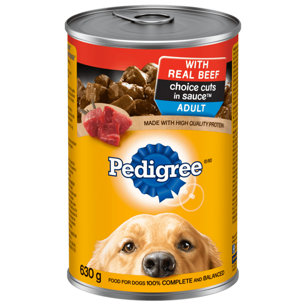 PEDIGREE® CHOICE CUTS WITH REAL BEEF ADULT WET DOG FOOD image 1