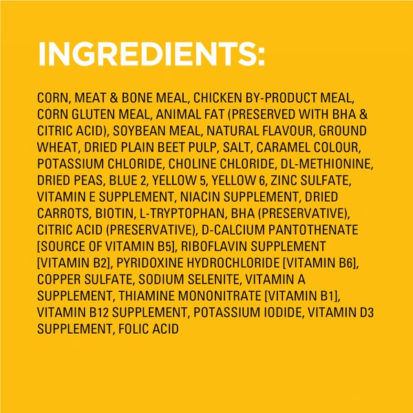PEDIGREE® SMALL DOG+ CHICKEN & VEGETABLE HIGH PROTEIN DRY DOG FOOD image 6