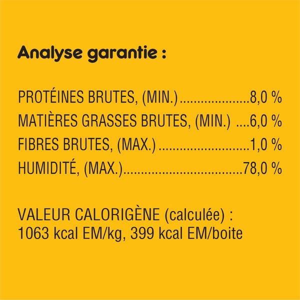 NOURRITURE HUMIDE POUR CHIENS ADULTES PEDIGREE(MD) REPAS HACHÉ AVEC BŒUF VÉRITABLE image 3