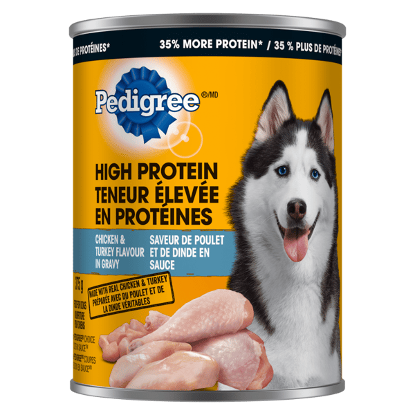 PEDIGREE® HIGH PROTEIN CHICKEN & TURKEY FLAVOUR IN GRAVY WET DOG FOOD image 1