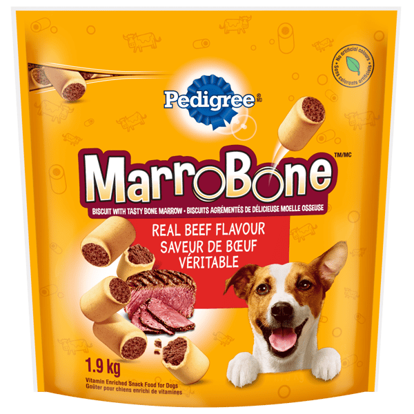 PEDIGREE® MARROBONE® BEEF FLAVOUR DOG TREATS image 1