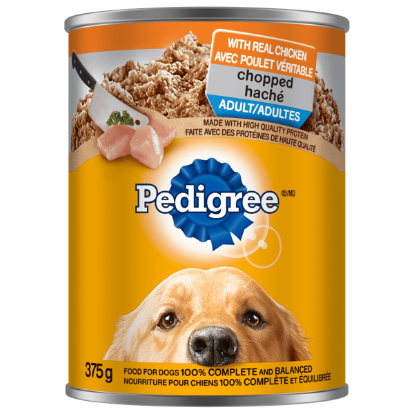 PEDIGREE® CHOPPED GROUND CHICKEN DINNER WET DOG FOOD image 1