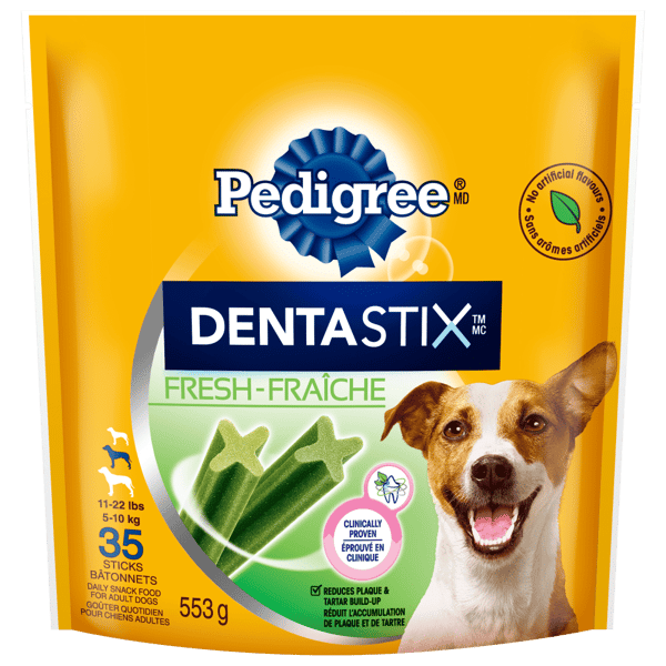 PEDIGREE® DENTASTIX™ ORAL CARE FRESH FLAVOUR SMALL DOG TREATS image 1